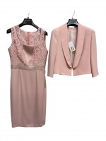 Completo (Abito + Bolerino) LL2614 - Luisa Levi Completi e set coordinati LL2614