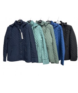 Trapuntino Cappuccio A-6602 - Encaty Piumini e giubbini ECA-6602