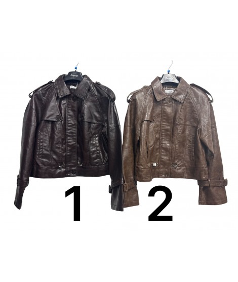 Giubbino Ecopelle AY1007 - Encaty Piumini e giubbini ECAY1007