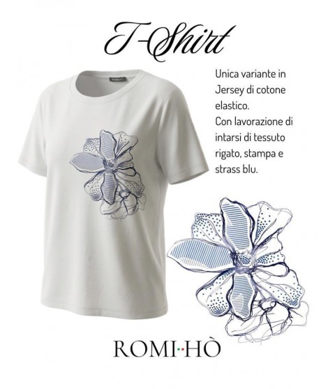 T-shirt Fantasia D2749 - Romi-hò Maglieria e t-shirt donna RHD2749