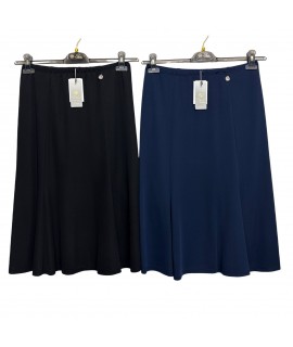 Gonna Tinta Unita Imma - Perla Oversize Gonne donna POIMMA