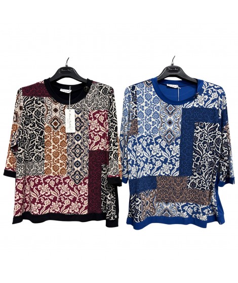 Maglia Fantasia 25270 - Kiara Contini Maglieria e t-shirt donna KC25270