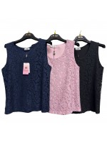 Canotta Macramè Nadia - Perla Oversize Top e canotte PONADIA