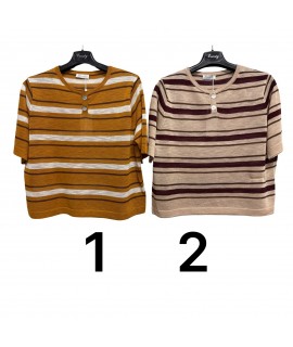 Maglia Fantasia T5263 - Encaty Maglieria e t-shirt donna ECT5263