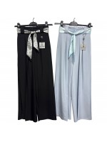 Pantaloni Bottone 25282 - Bianca Ghirelli Pantaloni donna BG25282