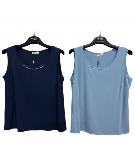 Canotta Positano Over - Perla Oversize Pantaloni donna POPOSITANOOVER