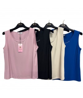 Canotta Positano Over - Perla Oversize Pantaloni donna POPOSITANOOVER