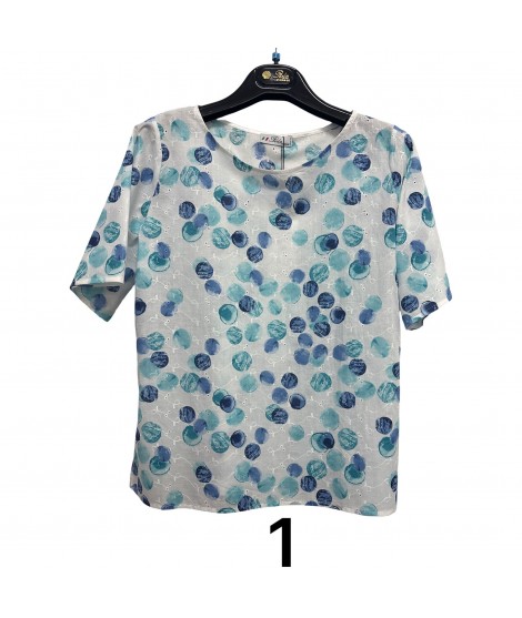 Bluse Fantasia Sangallo - Perla Oversize Camicie e Bluse donna POSANGALLOFANT