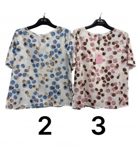 Bluse Fantasia Sangallo - Perla Oversize Camicie e Bluse donna POSANGALLOFANT