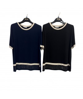 Maglia Curvy Madrid - Perla Oversize Maglieria e t-shirt donna POMADRID