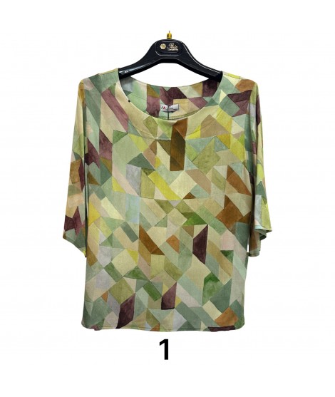 Bluse Fantasia Praiano - Perla Oversize Camicie e Bluse donna POPRAIANO