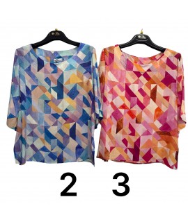 Bluse Fantasia Praiano - Perla Oversize Camicie e Bluse donna POPRAIANO