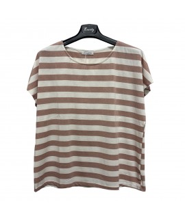 T-shirt Lurex RT78037 - Encaty Maglieria e t-shirt donna ECRT78037