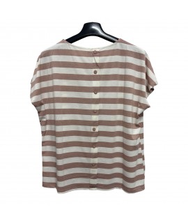 T-shirt Lurex RT78037 - Encaty Maglieria e t-shirt donna ECRT78037