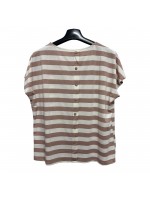 T-shirt Lurex RT78037 - Encaty Maglieria e t-shirt donna ECRT78037