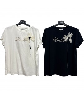 T-shirt Fantasia Ladone AJ77943 - Encaty Maglieria e t-shirt donna ECAJ77943