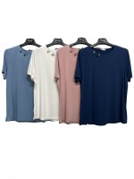 Maglia Tinta Unita 77971 - Encaty Maglieria e t-shirt donna EC77971