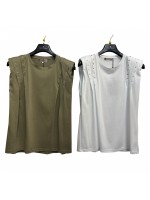 Canotta Tinta Unita 50157 - Carla Ferroni Top e canotte CF50157