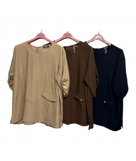 Bluse Curvy Debora - Equilibrio Camicie e Bluse donna EQDEBORA