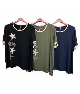 Maglia Curvy Anita - Equilibrio Maglieria e t-shirt donna EQANITA