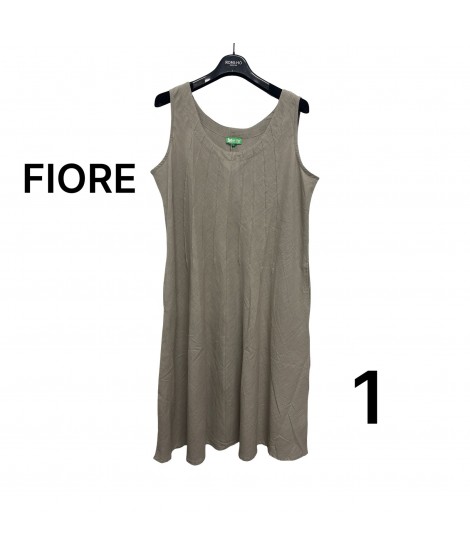 Vestito Cotone Moda Mare Fiore - Marila Moda Mare MARFIORE