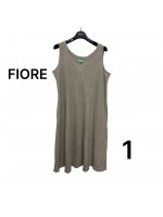 Vestito Cotone Moda Mare Fiore - Marila Moda Mare MARFIORE