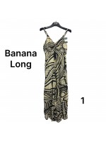 Vestito Moda Mare Banana Long - Marila Moda Mare MARBANANALONG