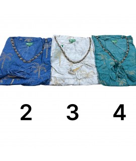 Vestito Cotone Moda Mare NR-02 - Marila Moda Mare MARNR-02