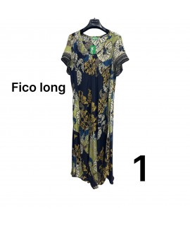 Vestito Moda Mare Fico Long - Marila Moda Mare MARFICOLONG