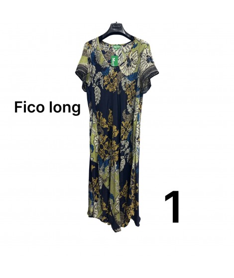 Vestito Moda Mare Fico Long - Marila Moda Mare MARFICOLONG