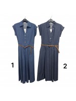 Vestito Jeansato BLE-225 - Encaty Vestiti e abiti  ECBLE-225