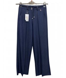 Pantaloni Jeansati Santorini - Perla Oversize Pantaloni donna POSANTORINI