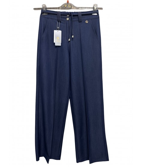 Pantaloni Jeansati Santorini - Perla Oversize Pantaloni donna POSANTORINI