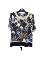 Maglia Carla Fantasia - Perla Oversize Maglieria e t-shirt donna POCARLAFANT