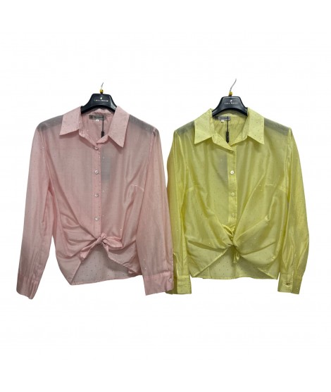 Camicia Strass 50155 - Carla Ferroni Camicie e Bluse donna CF50155