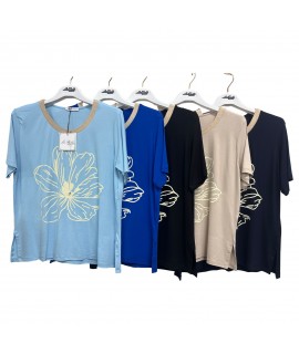 Maglia Fiore 315 - La Belle Chemise Maglieria e t-shirt donna LBC315