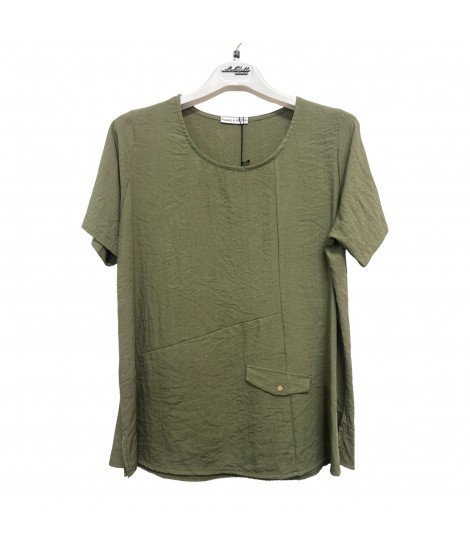 Maglia Tinta Unita 317 - La Belle Chemise Maglieria e t-shirt donna LBC317