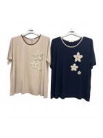 Maglia Fiori 313 - La Belle Chemise Maglieria e t-shirt donna LBC313