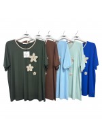 Maglia Fiori 313 - La Belle Chemise Maglieria e t-shirt donna LBC313
