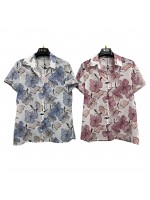 Camicia Fantasia Creta - Perla Oversize Camicie e Bluse donna POCRETA