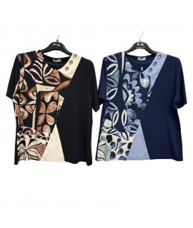 Maglia Fantasia Lucia - Perla Oversize Maglieria e t-shirt donna POLUCIA