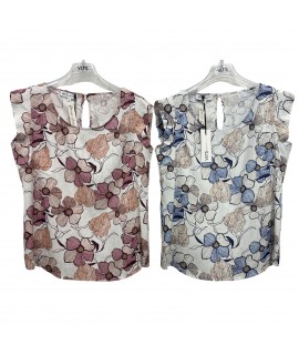 Bluse Puro Lino 26-78M - Valentina's Camicie e Bluse donna VLT26-78M