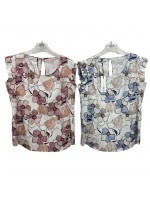 Bluse Puro Lino 26-78M - Valentina's Camicie e Bluse donna VLT26-78M