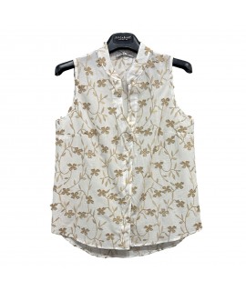 Canotta Crochet 80055 - Patrizia Blasio Top e canotte PB80055