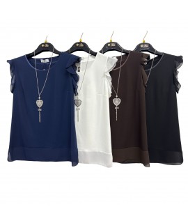 Top Gemma - Perla Oversize Top e canotte POGEMMA