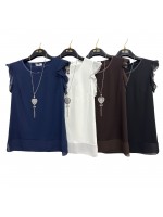 Top Gemma - Perla Oversize Top e canotte POGEMMA