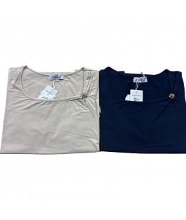 T-shirt Tinta Unita B 112 - Gaia B Maglieria e t-shirt donna GAIAB112
