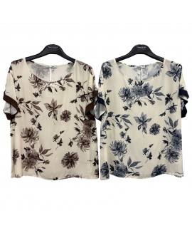 Casacca Fantasia 80069 - Patrizia Blasio Camicie e Bluse donna PB80069