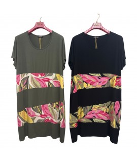 Vestito Curvy Flora - Equilibrio Vestiti e abiti  EQFLORA
