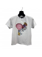 T-shirt Stampa Mongolfiera - Bianca Ghirelli Maglieria e t-shirt donna BGMONGOLFIERA